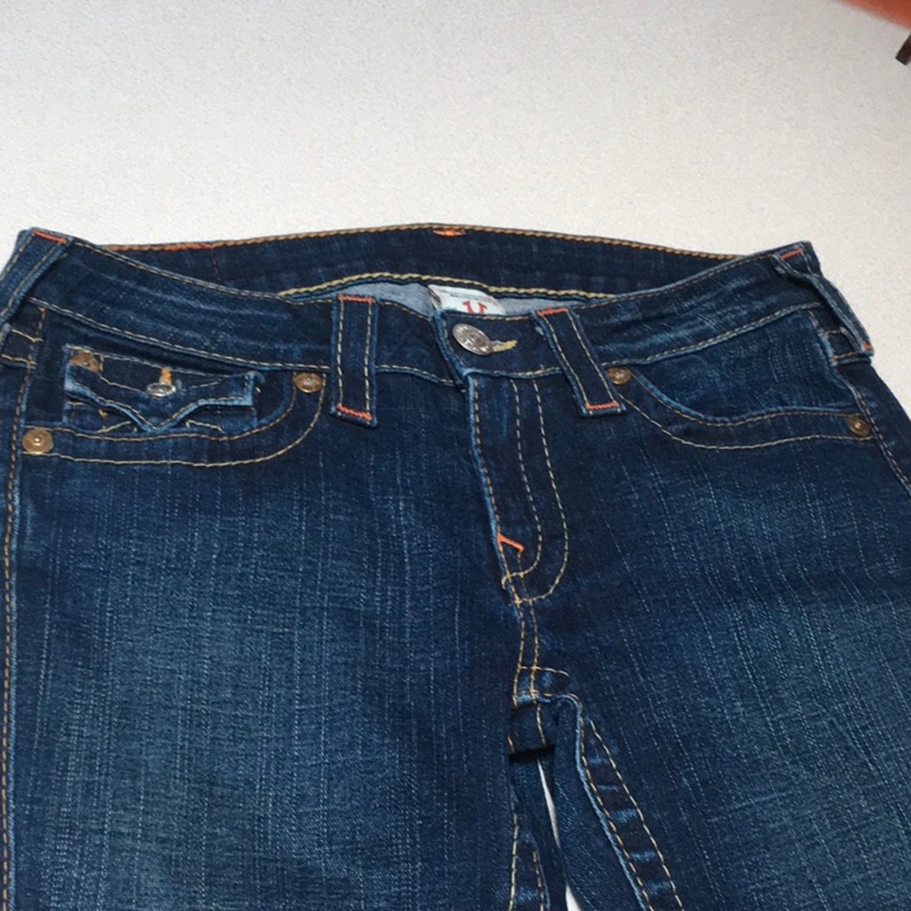TRUE RELIGION JOEY Flared Jeans Size 28 x 33